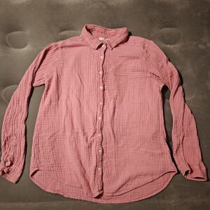 Xirena Pink Size Medium Button Down Shirt - Pink